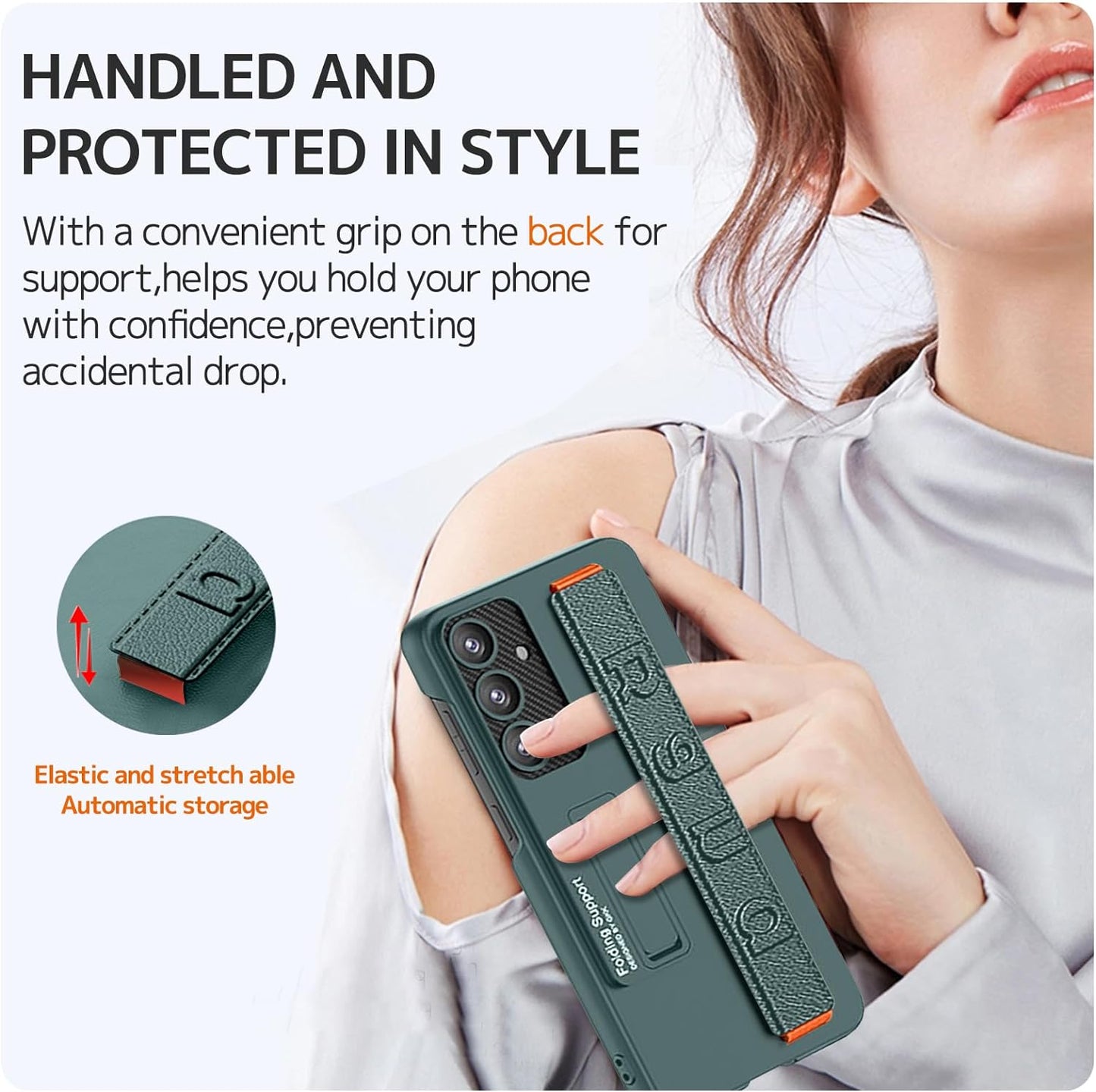 Ultra Slim Wrist-Band Case for Galaxy S24 & S23 Series