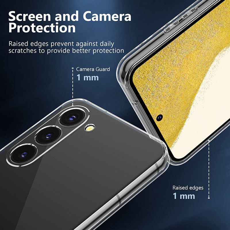 Samsung Galaxy S23 and S23 Plus Silicone Clear Case