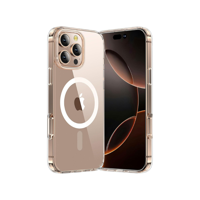 iPhone 16 Pro Case with 12FT Military-Grade Drop Protection, Slim and Clear Shockproof Cover.